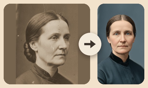 Seamstress before and after